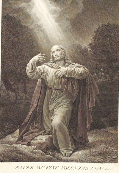 Kristus i Gethsemane Var by J.F. Clemens