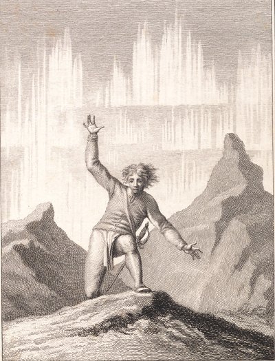 Niels Klim, Norveç kayalıkları arasında yeniden ortaya çıktı by J.F. Clemens