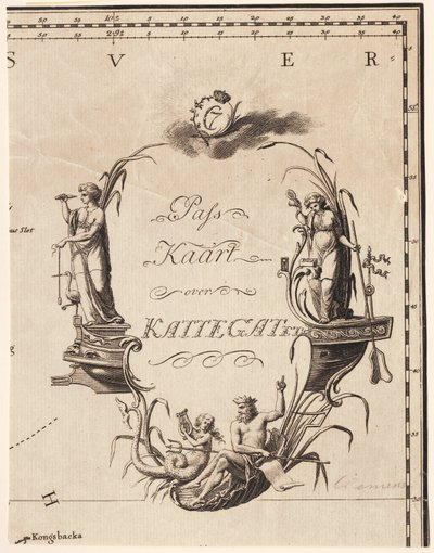 "Kattegat Geçiş Haritası" by J.F. Clemens