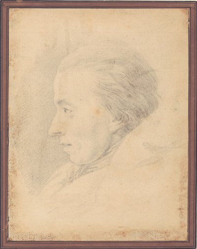 Şair Johannes Ewald'ın portresi (1743-81) by J.F. Clemens