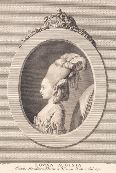 Prenses Louisa Augusta by J.F. Clemens