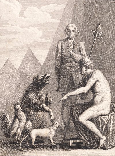 Qvama İmparatoru elçileri kabul ediyor by J.F. Clemens