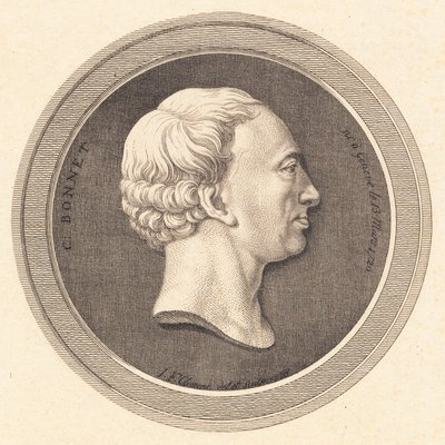 Bonnet portresi ile Rölyef Madalyon by J.F. Clemens