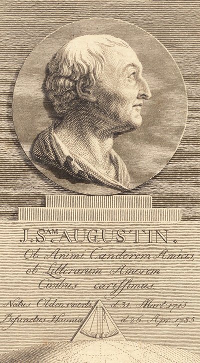 Savaş Şansölyesi Sekreteri Johan Samuel Augustin by J.F. Clemens
