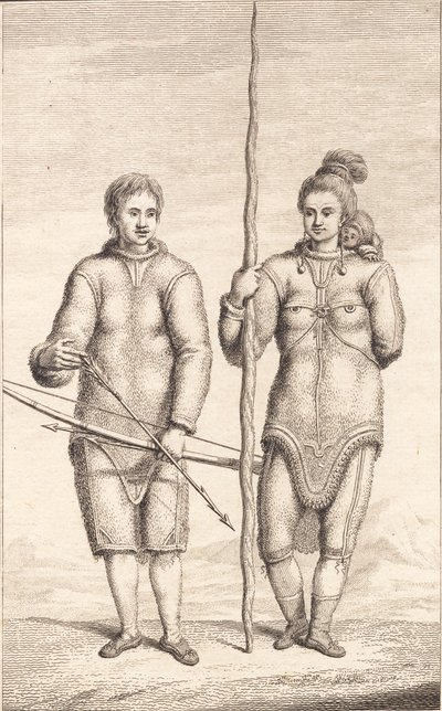 iki Grönlandlı by J.F. Clemens