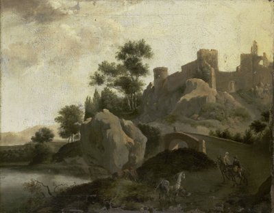 İtalyan Manzarası by J.G. Schieblius