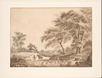 Manzara by J.H. de Friderici (signed by artist)