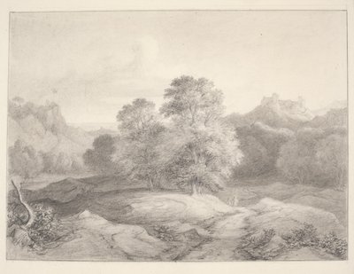 Roma çevresinden manzara by J.L. Lund