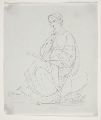 "Üç cadı" çalışması by J.L. Lund
