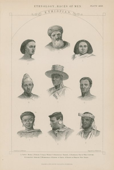 Níu andlit Eþíópíu by J.L. Williams