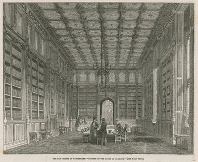 Yeni Parlamento Evleri - Avam Kamarası Kütüphanesi by J.L. Williams