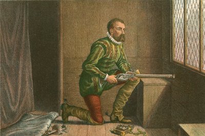 James Hamilton awaiting the approach of Regent Moray  by J.M.L. Ralston