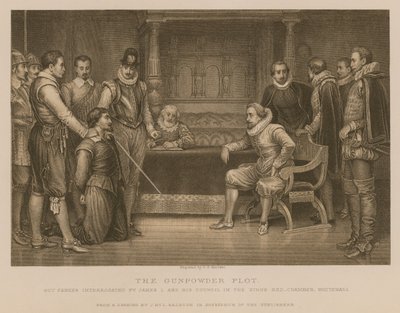 Barut Komplosu; Guy Fawkes, Kral I. James ve konseyi tarafından Kral
