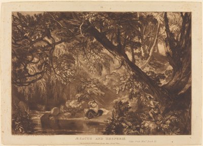 Aesacus ve Hesperie, 1819