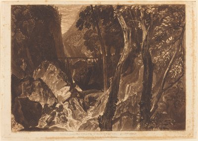 Grand Chartreuse yakınlarındaki değirmen, 1816