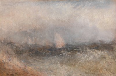 Nore açıklarında, 1840 ile 1845 arasında. by Joseph Mallord William Turner