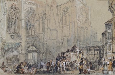 Aziz Julien Kilisesi, Turlar, c1830 by Joseph Mallord William Turner