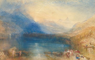 Zug Gölü, 1843. by Joseph Mallord William Turner