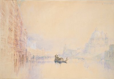 Venedik: Büyük Kanal, 1840 by Joseph Mallord William Turner