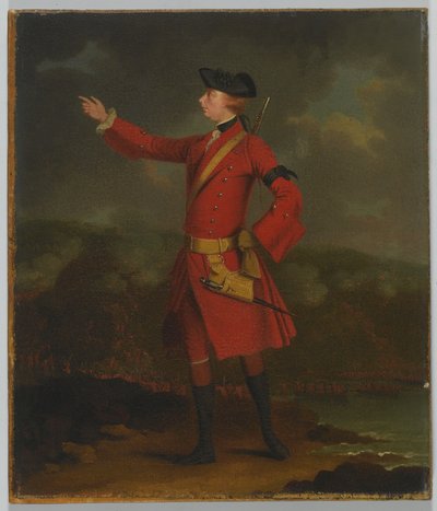 General Wolfe'un Portresi (1727-59) by J.S.C. Schaak