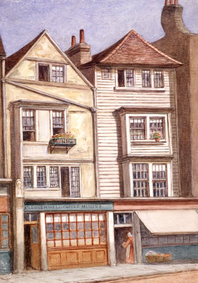 Clerkenwell Kahve Evi, Clerkenwell Green, Finsbury, Londra, 1871 by JT Wilson