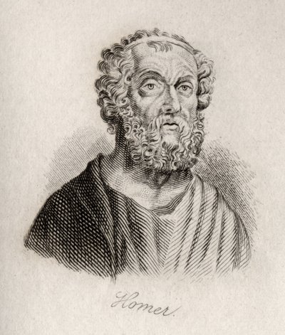 Homeros by J.W. Cook