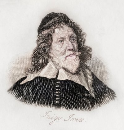 Inigo Jones (gravür) by J.W. Cook
