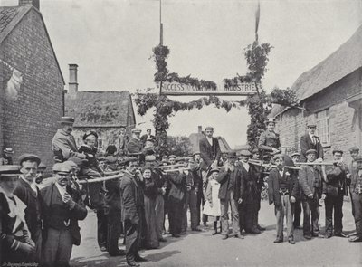Corby Pole Fuarı, Başkanlık ve Poleing Ziyaretçileri by J. Benjamin Stone