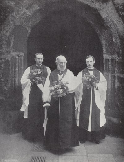 Maundy Money, Lord Yüksek Almoner ve Ruhban Dağıtmak by J. Benjamin Stone