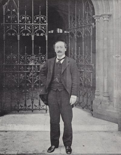 Doğru Hz. Herbert Gladstone by J. Benjamin Stone