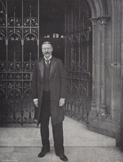 Doğru Hz. Sir A. Acland Hood, Bart by J. Benjamin Stone