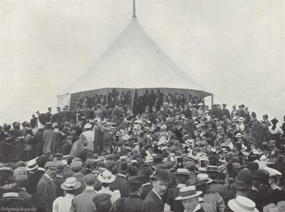 Tynwald Günü, Kanunları ilan etmek by J. Benjamin Stone