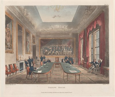 Trinity House, 1 Ekim 1809., 1 Ekim 1809. by J. Bluck