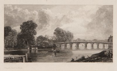 Hampton Court Köprüsü by J. C. Allen
