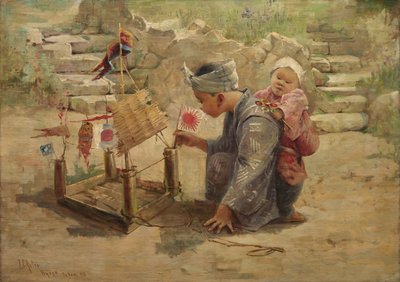 Japon Çocuk Savaş Adamı Yapıyor by J. C. Arter
