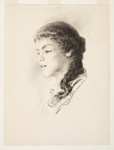 Portre, muhtemelen Elizabeth Vail by J. Carroll Beckwith