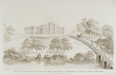 Willersley Kalesi, Cromford, Derbyshire, 1805 by J Cartwright