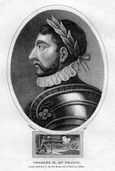 Charles IX, Fransa Kralı, 1805. by J. Chapman