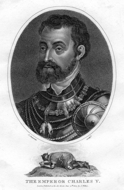 Charles V, Kutsal Roma İmparatoru, 1807. by J. Chapman