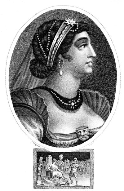 Kleopatra, Mısır Kraliçesi, 1804. by J. Chapman
