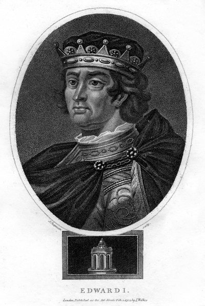 İngiltere Kralı I. Edward, 1804. by J. Chapman