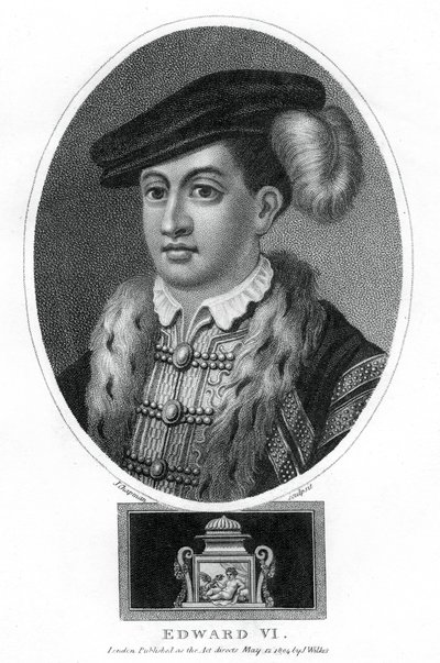 Edward VI, İngiltere Kralı, 1804. by J. Chapman