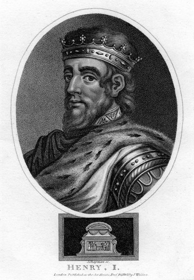 Henry I, İngiltere Kralı, 1803. by J. Chapman