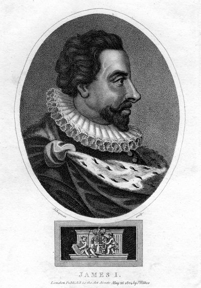 İngiltere Kralı I. James, 1804. by J. Chapman