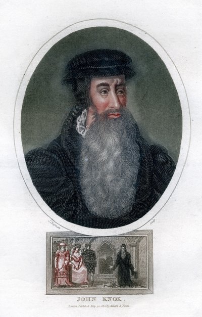 John Knox, İskoç din reformcusu, 1812. by J. Chapman