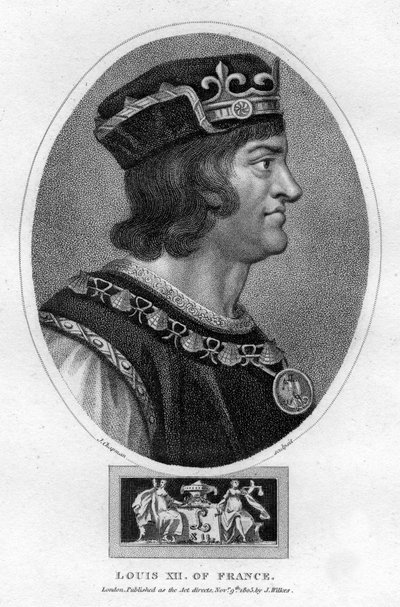 Louis XII, Fransa Kralı, 1805. by J. Chapman