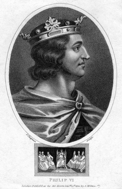 Fransa Kralı VI. Philip, 1801. by J. Chapman