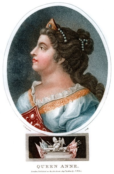 Kraliçe Anne 1665-1714, 1804. by J. Chapman