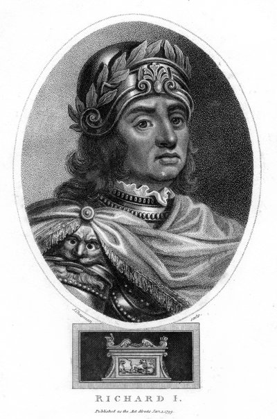 İngiltere Kralı I. Richard, 1799. by J. Chapman