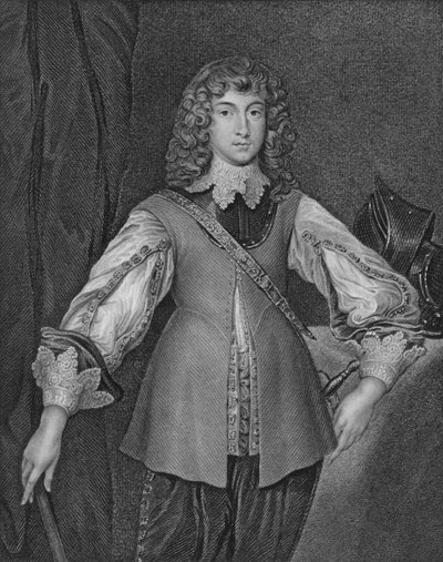 Prens Rupert, c1640, 19. yüzyılın başları. by J. Cochran